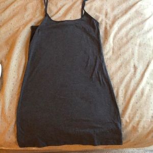 NWT FASHION NOVA CHARCOAL LARGE SPAGHETTI STRAP👗